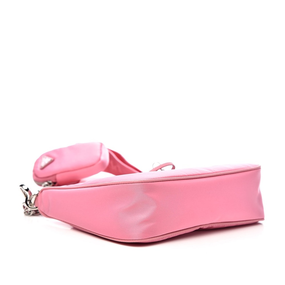 New!!! Prada Re-Edition 2005 Re-Nylon Shoulder/Crossbody Bag in Begonia Pink - Picture 12 of 16